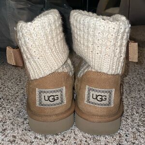 UGGS Knit Sweater Ankle Boots